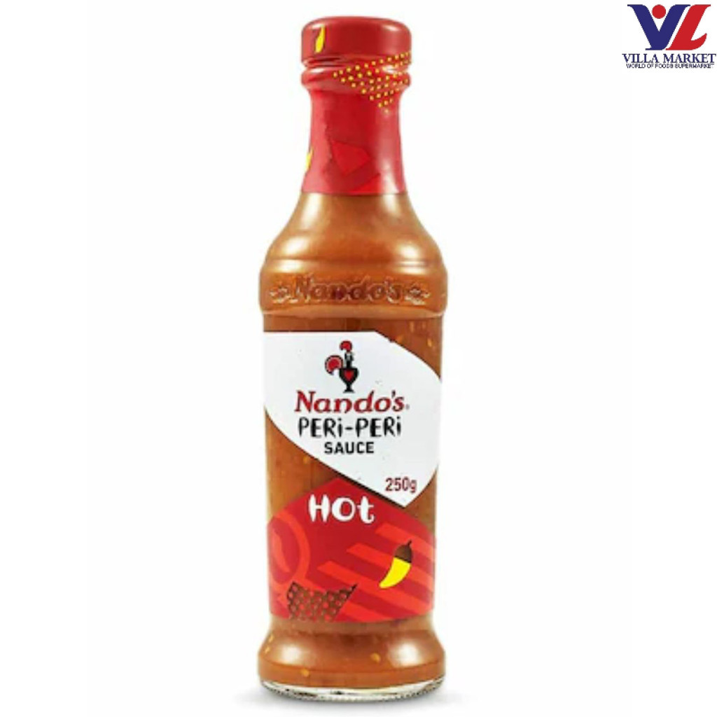Nandos Peri Peri Hot Sauce ซอสเพริเพริ สูตรเผ็ดจัดจ้าน 250G