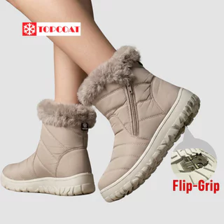 TOPCOAT รองเท้ากันหนาวบุขนหญิง กันเปียก กันหิมะ ควรเผื่อไซส์ (1 คู่) Size : 36,38,40,42