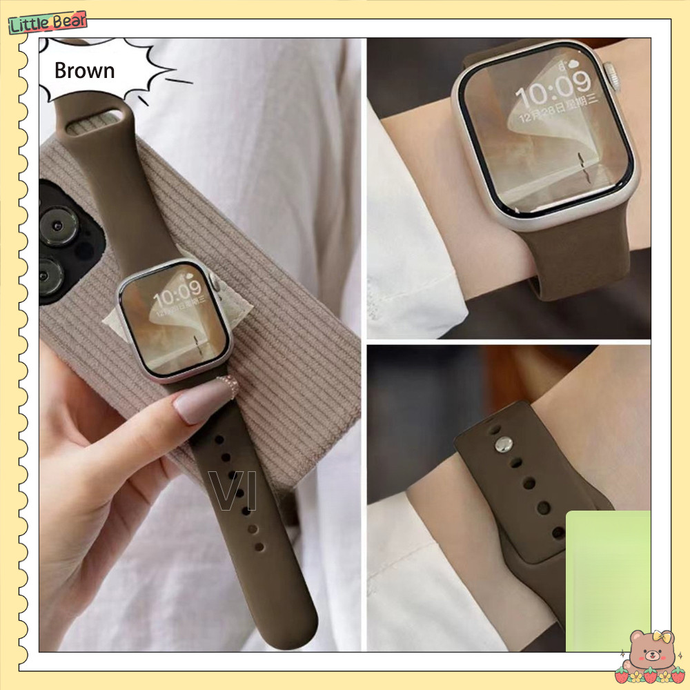 ซิลิโคนนุ่มปรับสายนาฬิกากีฬาเปลี่ยนข้อมือสร้อยข้อมือ พอดี ชุด 11 10 9 8 7 6 5 4 3 กับ พิเศษ 49 มม.46 มม.45 มม.44 มม.42 มม.41 มม.40 มม.38 มม.อุปกรณ์เสริมนาฬิกาสากล