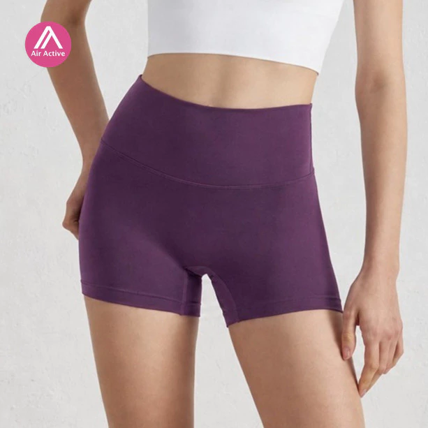 AirActive Leisure Yoga Sports Shorts High Waist Hip-lifting Breathable Antibacterial