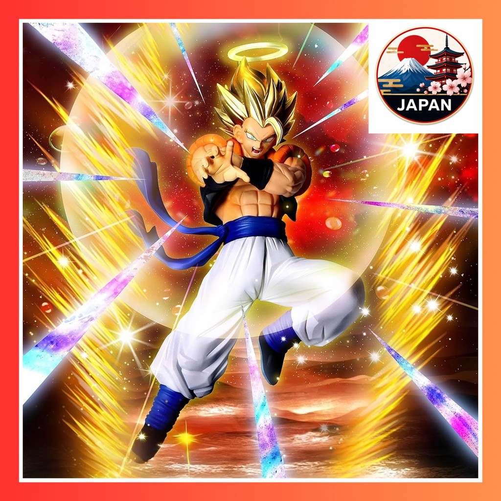 ［Directly from Japan］Dragon Ball Figure Super Gogeta DRAGON BALL Z DOKKAN BATTLE 10TH ANNIVERSARY FI