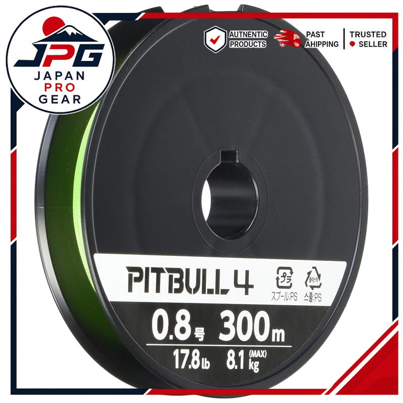 Shimano Pitbull 4 Line 300m Lime Green [Direct from Japan]