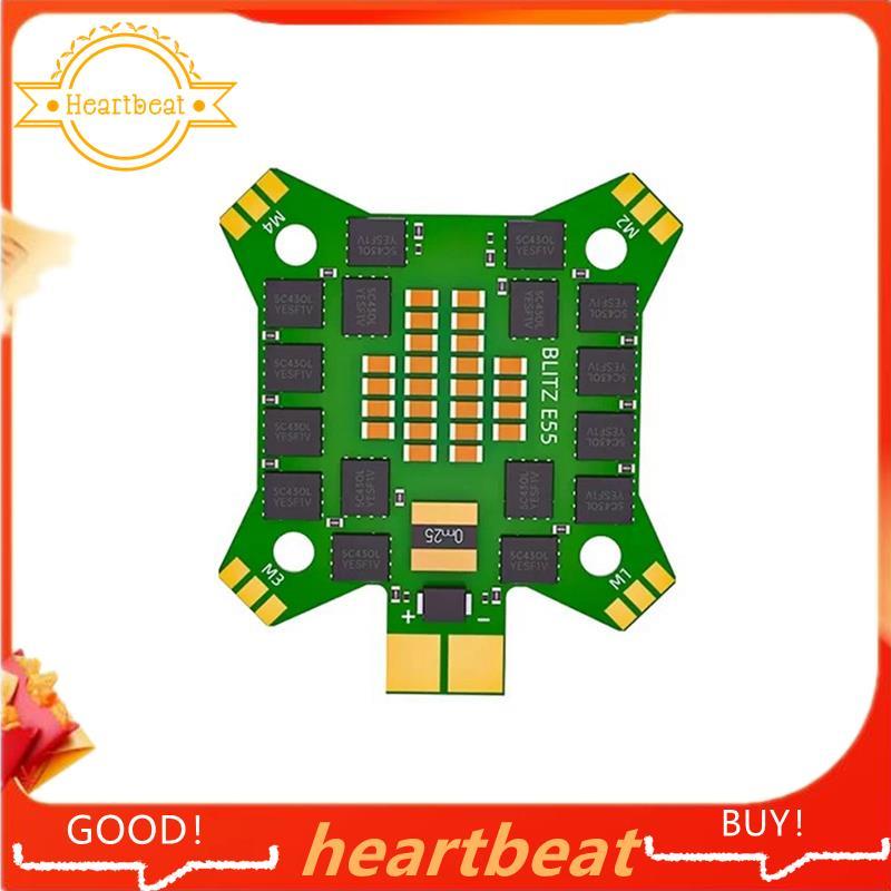 E55 ESC BLHELI32 55A 4in1 ESC 2-6S DShot150/300/600 สําหรับ RC FPV Drone
