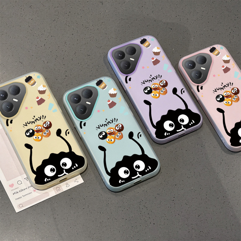 Jelly สี 2 in 1 สําหรับ Tecno Pova 7 8 Pro 5G POVA 7 NEO 4G เคสโทรศัพท์เคสแข็งกันกระแทกดีไซน์ใหม่ความงามน่ารักการ์ตูนสีม่วงสําหรับสาว GDHQKL3