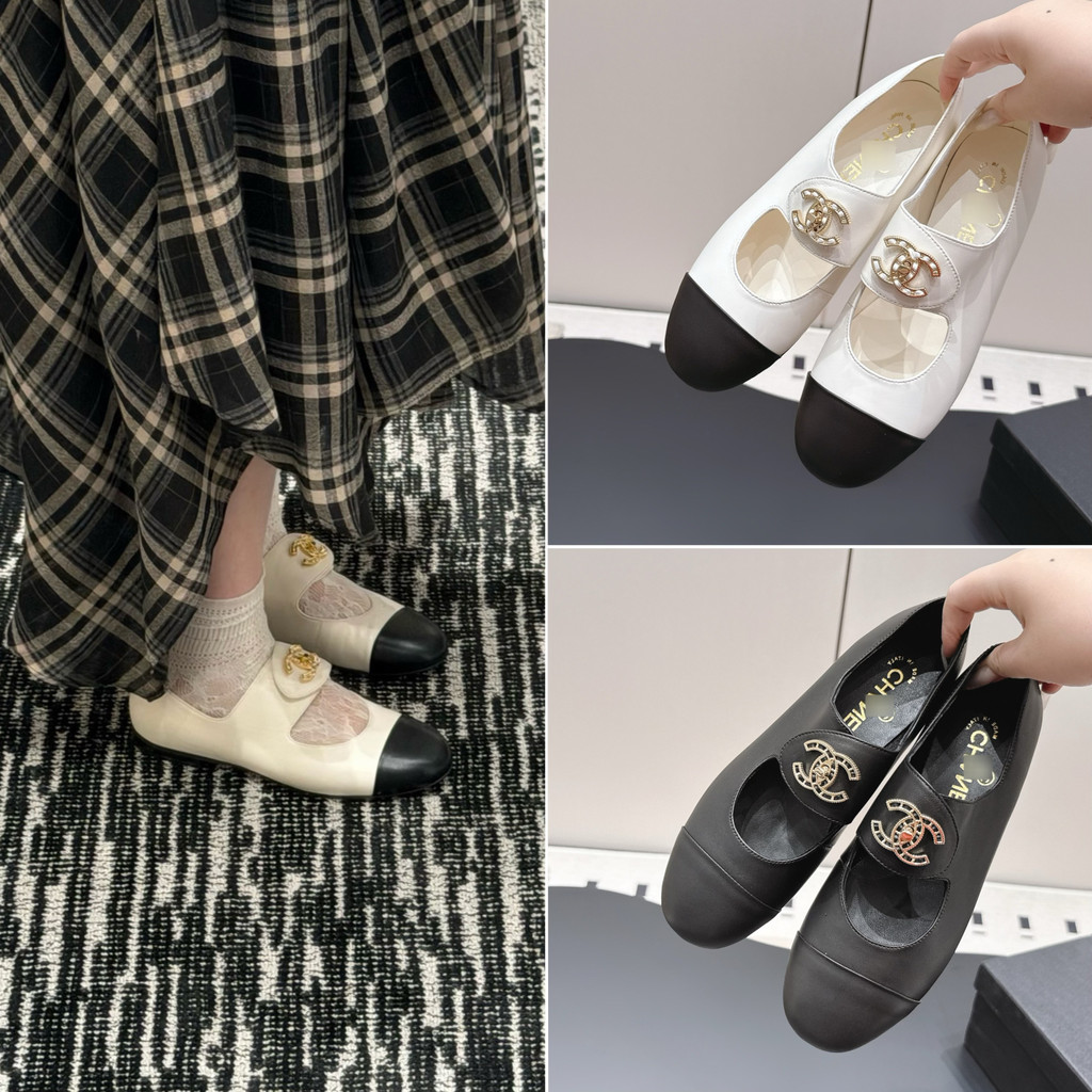 Pre order ราคา3000 CCC 26B 1.5cm รองเท้าผู้หญิง Mary Jane หนังแกะ size35-39