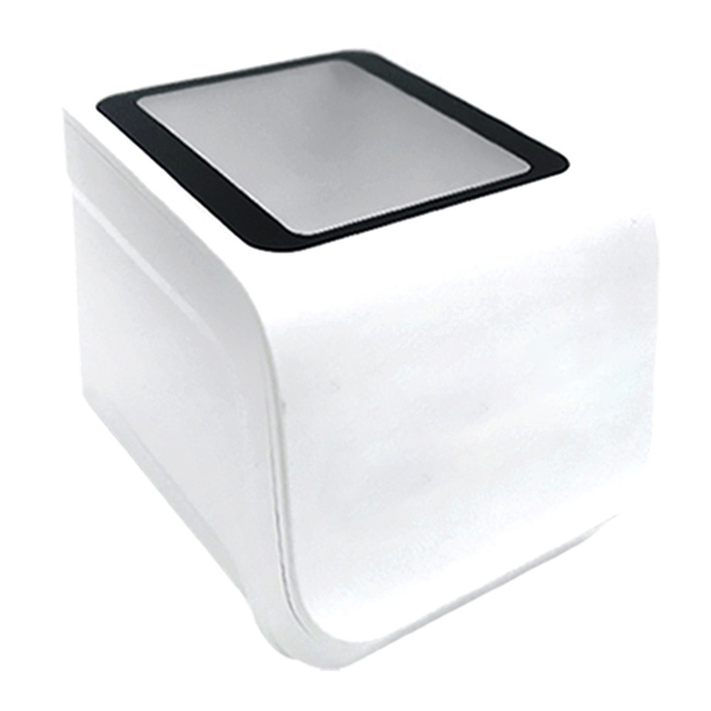 Ffggg QR Desktop Barcode Scanner รหัสการชําระเงินมือถือ Scanning Box Auto-Sensor USB Wired Bar Reade