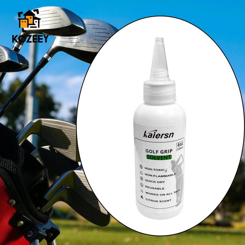 [KOZEEY] Golf Grip Tape Solvent Golf Club Essential Grip Cleaner Removal Strong Adhesion Regripping 