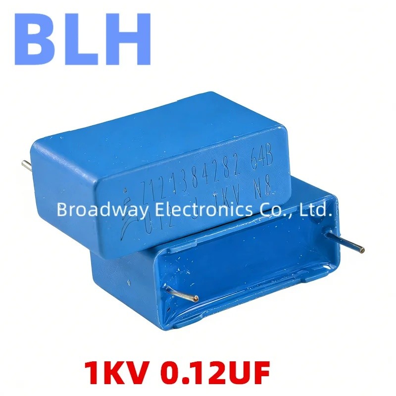 5PCS ตัวเก็บประจุฟิล์ม B32643B0124J 1KV 0.12UF 124J 120nf P22.5 22.5 มม.