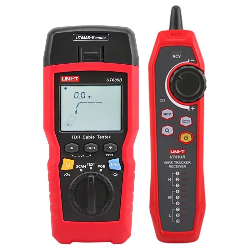 YX7N UNI-T UT685B KIT การทดสอบเกรดอุตสาหกรรมเครือข่ายเฉพาะเครื่องทดสอบสายเคเบิล TDR ระดับมืออาชีพ