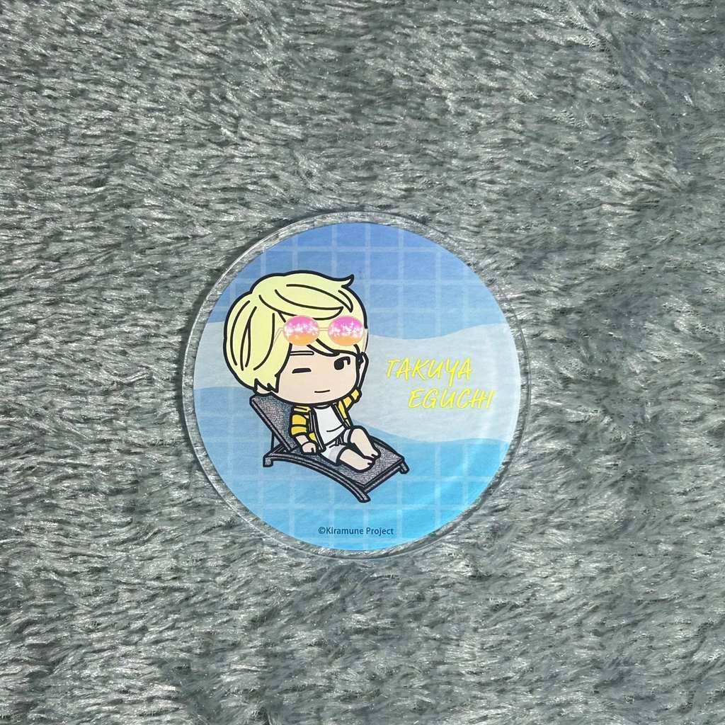 [OFFICIAL MERCHANDISE] ACRYLIC COASTER: TAKUYA EGUCHI - โครงการ KIRAMUNE
