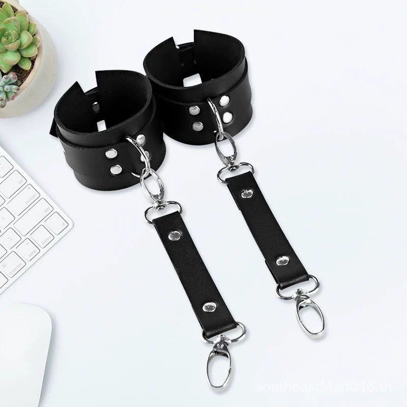 [ขายร้อน] ผลิตภัณฑ์สําหรับผู้ใหญ่หนังผู้หญิง sm Hand-Bondage Couple Bed-Bundled Props ผู้ผลิต 7.21 U