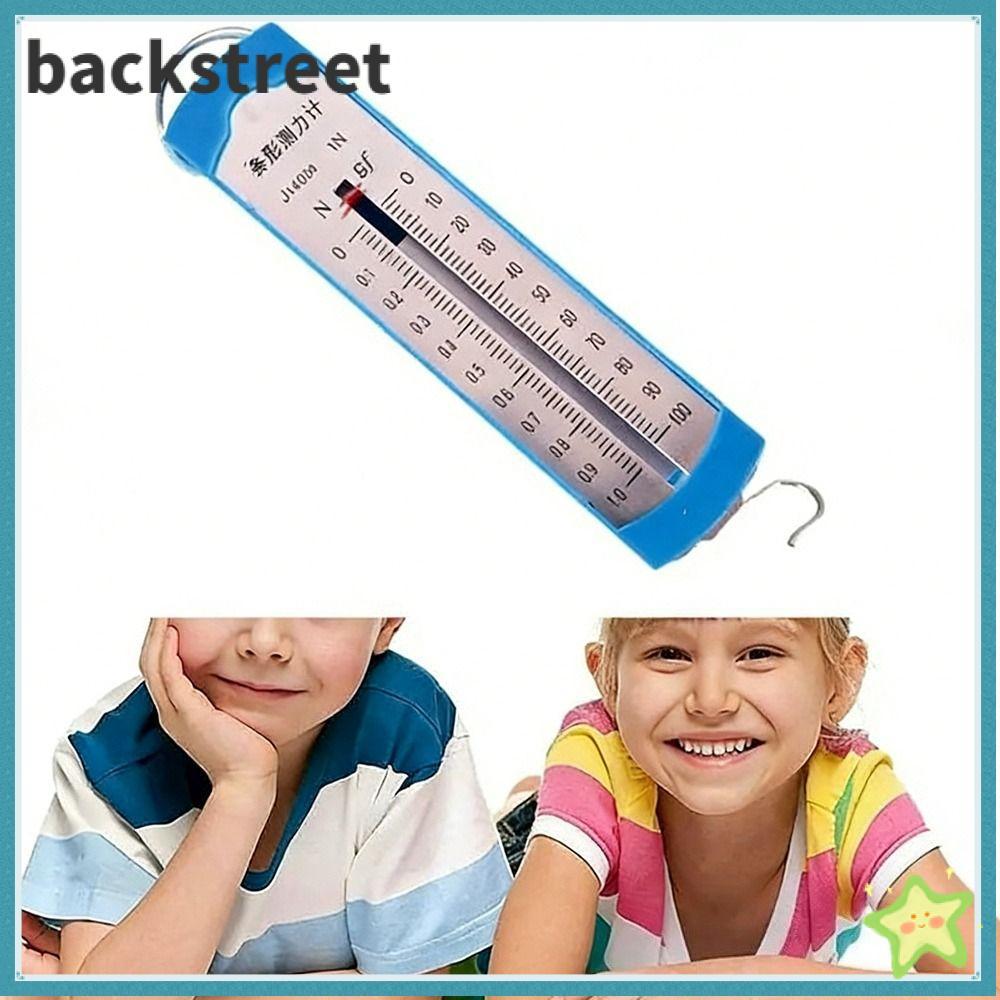 BACKSTAGEREETDV Spring Scale, 1N 2.5N Spring Dynamometer, Easy to Read 5N 10N Scale Trigger Pull Gau