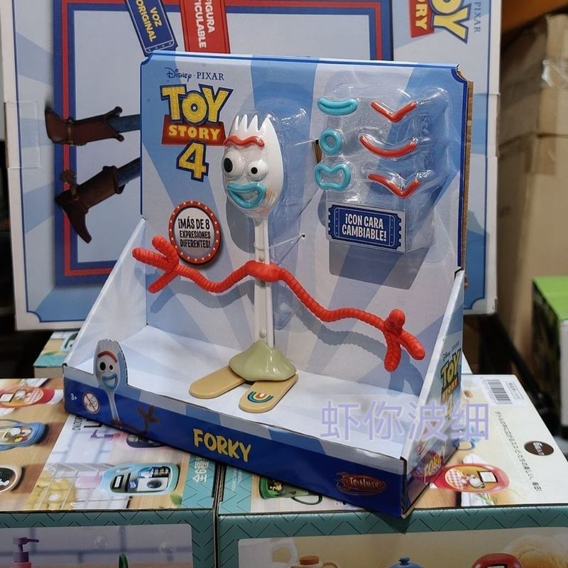 Toy Story 4-Prong ส้อม FORKY Buzz Woody รูปของเล่นเด็กเครื่องประดับอินเทรนด์เล่นของขวัญวันเกิดตุ๊กตาของขวัญพร้อมสต็อก Fast Shipping