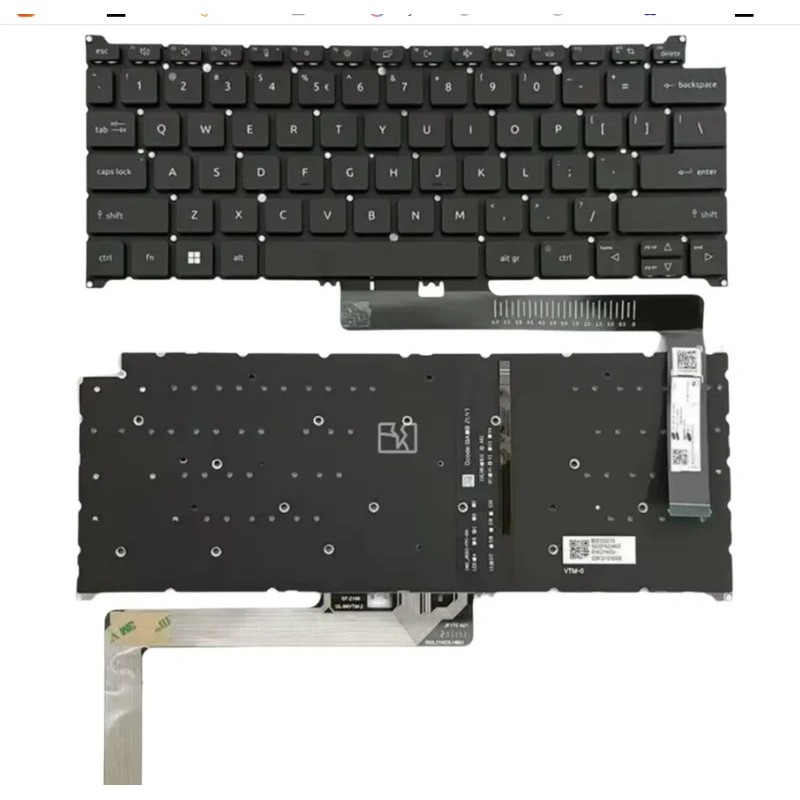 US Backlit คีย์บอร์ดสําหรับ Acer SF314-44 SF314-59 SF314-71 N21H3 SF314-512 513, N21C2 N21H1 N21H3 N
