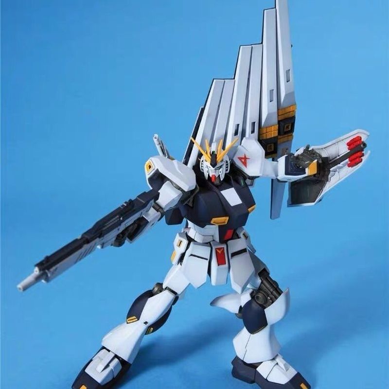 【พร้อมส่ง】 premium bandai official store hg  xi gundamBandai HG Niu Gundam RX-93 Nu Gundam 1/144 ประ