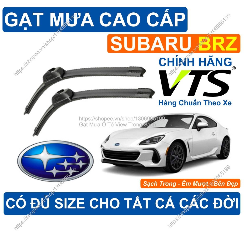 ที่ปัดน้ําฝน Subaru BRZ ที่ปัดน้ําฝนคู่ สําหรับรุ่น Subaru BRZ มีให้เลือกทุกขนาดสําหรับรุ่น Subaru B