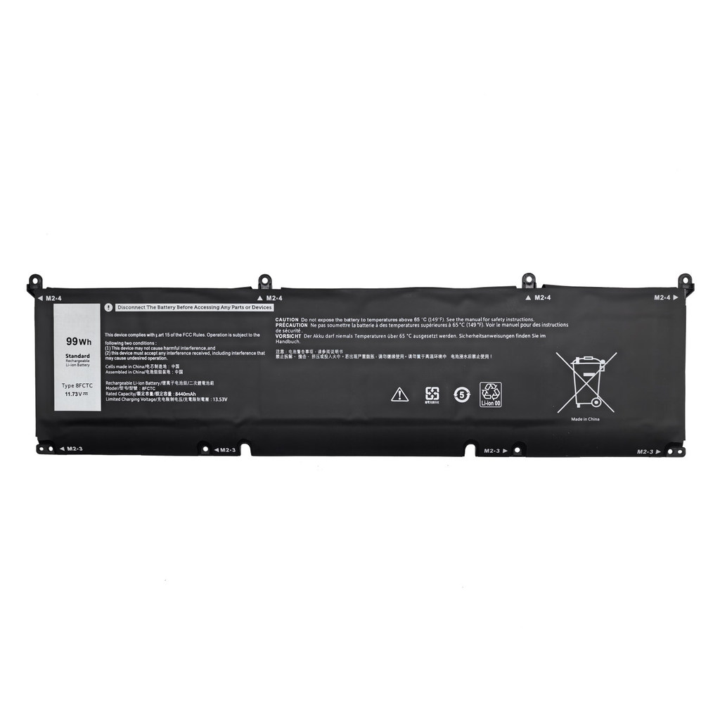 สำหรับแบตเตอรี่ Dell G15 5510 5511 5515 5520 Precision 5550 8FCTC