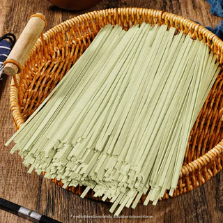 🍜 บะหมี่เส้นผักรวม (ใบหม่อน มะระ คื่นฉ่าย) เส้นสด เหนียวนุ่ม ไฟเบอร์สูงปรี๊ด อร่อยล้นชาม! [วันผลิตดูที่ซอง]