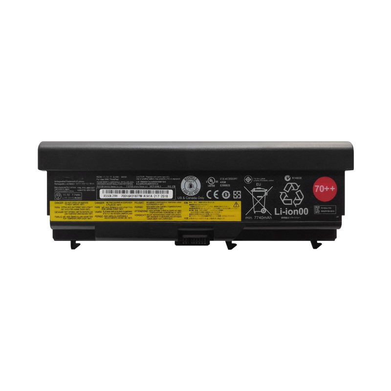 แบตเตอรี่ Lenovo ThinkPad T430 E520 W510 W520 SL410K SL510 70++