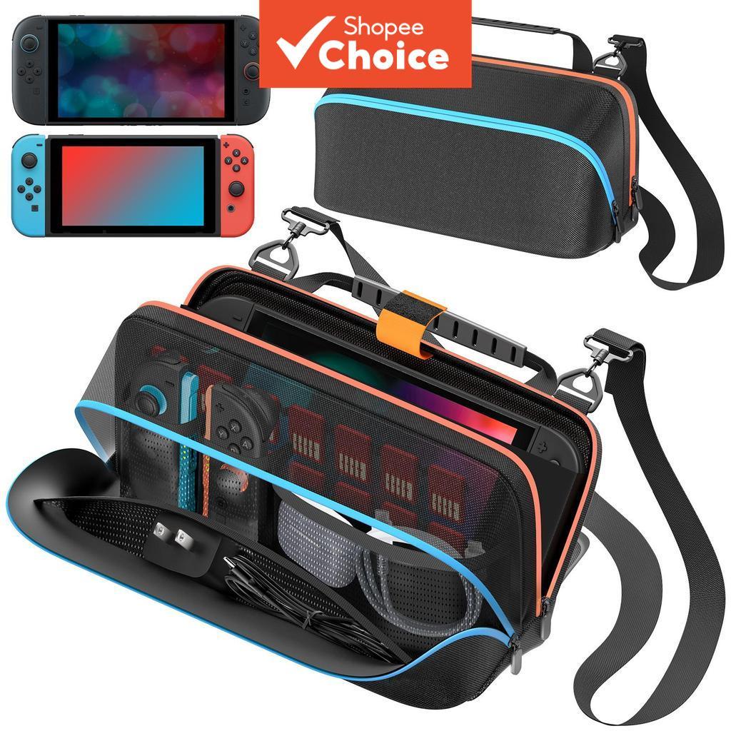 กระเป๋าสะพายข้างสําหรับ Nintendo Switch 2/OLED/Original, กระเป๋า Crossbody สําหรับ Switch 1/2, กระเป