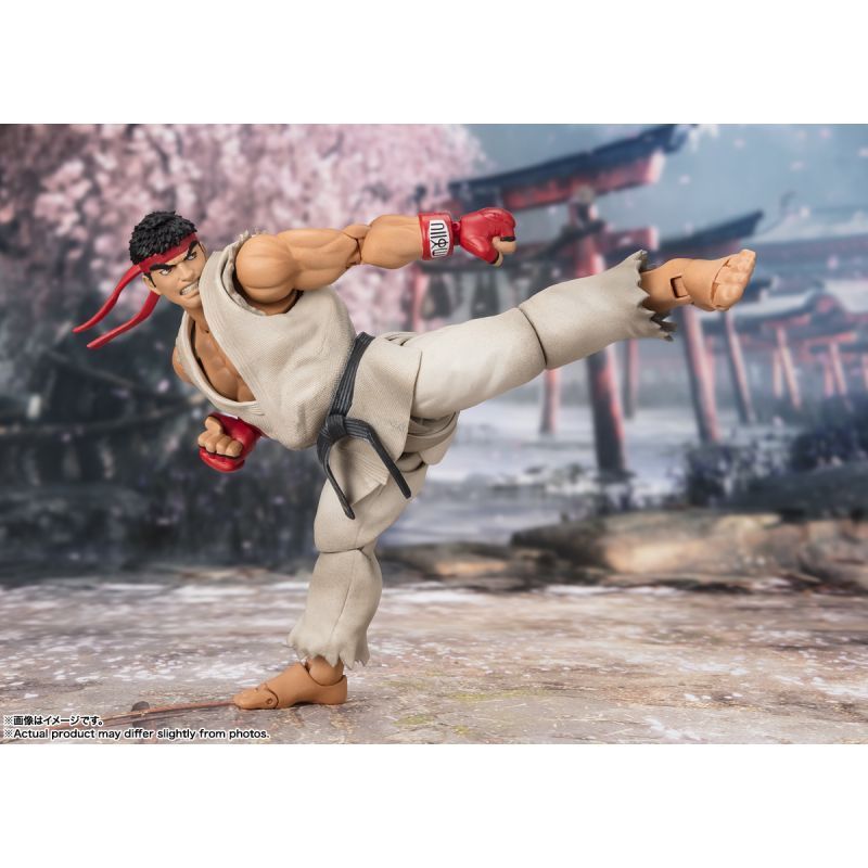[วีรบุรุษโลก] SHF Street Fighter Street Fighter Outfit 2 ขนส่งแบบเคลื่อนย้ายได้-ของแท้