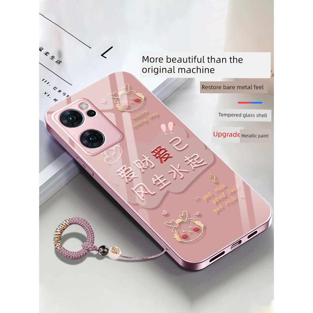 เคสoppo a18 เคส oppo a18 P PFJM10 เหมาะสําหรับ Fengshengshui เคสโทรศัพท์น่ารัก