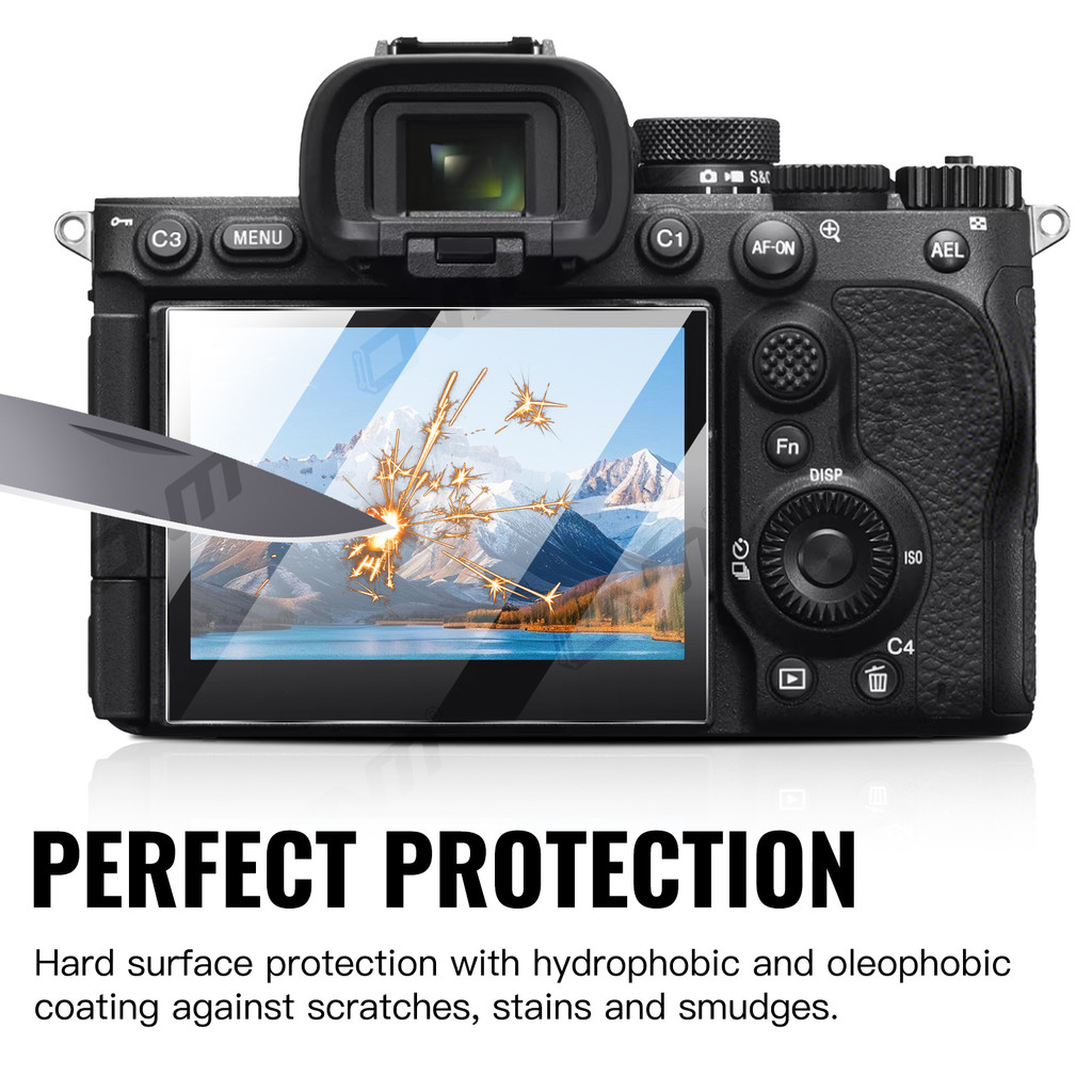 SONY 1-3PCSกระจกนิรภัยสําหรับSony RX100VII RX100VI RX100V RX100III RX10IV RX100IV RX100 RX1R RX1 หน้าจอProtectorแก้ว 9H Premium HD Anti-Scratchฟิล์มสําหรับA7M5 กล้องอุปกรณ์เสริม