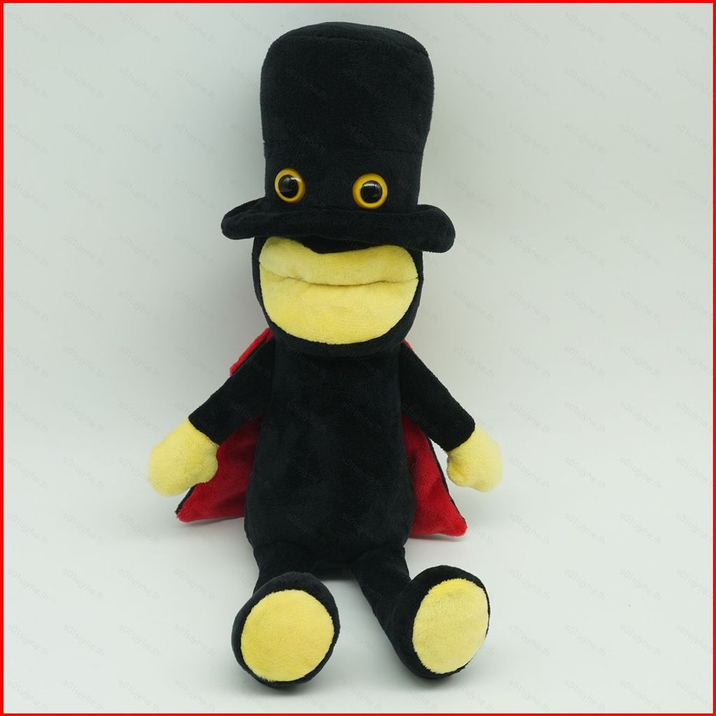 Maguito Explosivo Plushie 31 Minutos สีดําหมวก Red Cape ตุ๊กตาของเล่น