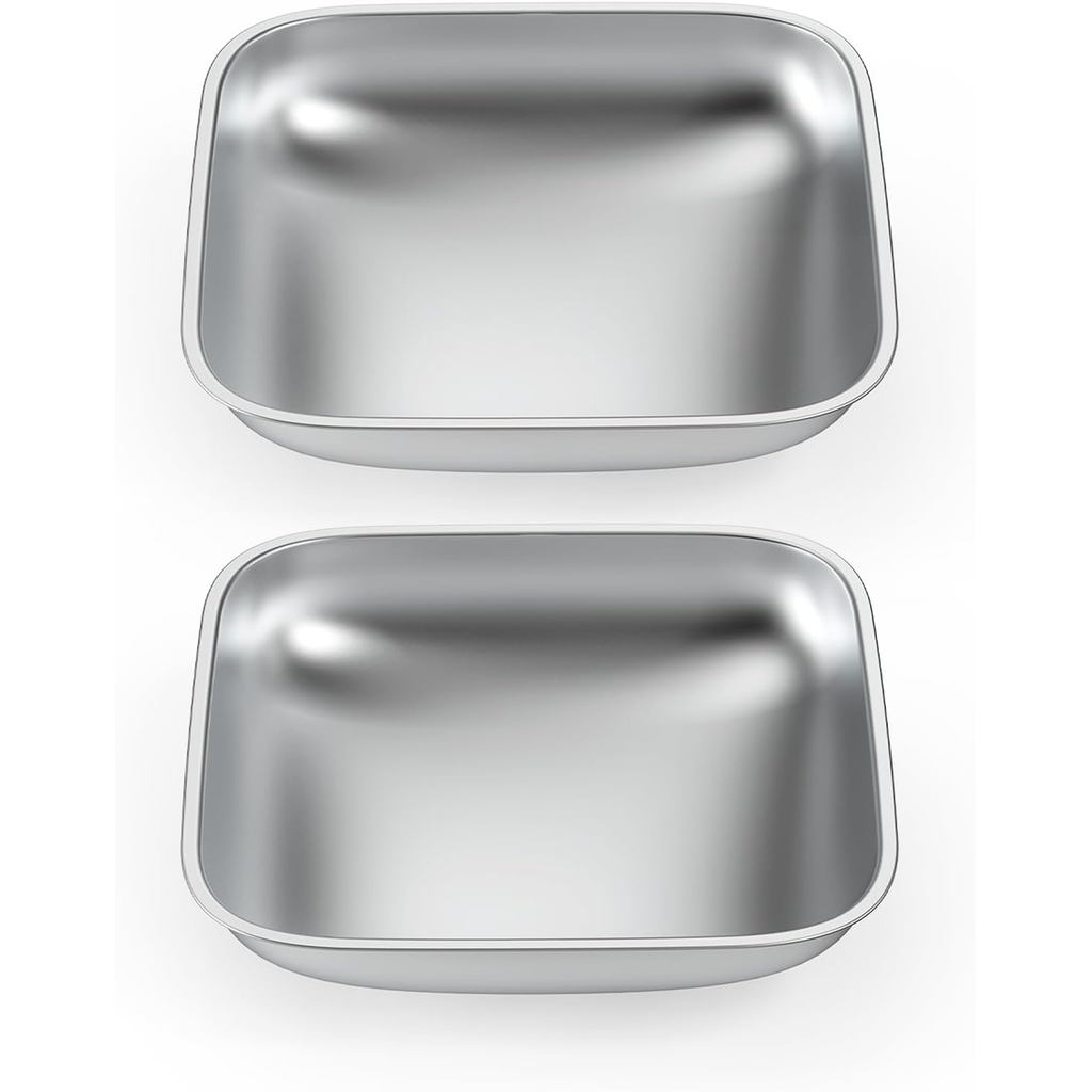 Oneisall ชามสแตนเลสสําหรับ oneisall H1 5L อัตโนมัติคู่ Cat Feeder และ H1-W 5L WiFi อัตโนมัติชามคู่ C