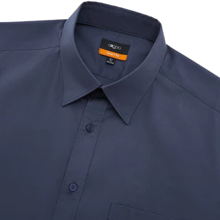 G2000 เสื้อเชิ้ตแขนยาวแบบทางการสำหรับผู้ชาย ทรง Smart Fit รุ่น 2112101279 NAVY