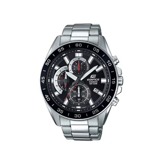 CASIO นาฬิกาข้อมือผู้ชาย EDIFICE รุ่น EFV-550D-1AVUDF วัสดุสเตนเลสสตีล สีดำ