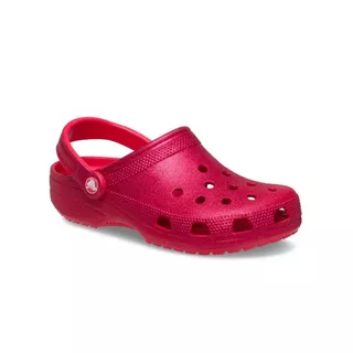 CROCS รองเท้าลำลองผู้ใหญ่ CLASSIC GLITTER CLOG รุ่น 205942-7CA - DIGITAL RASPBERRY GLITTER