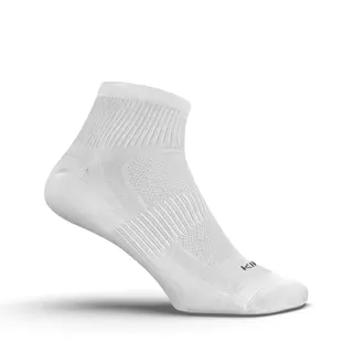 Decathlon Running Socks 3-Pack Run 100 ถุงเท้าวิ่ง รุ่น Run 100 แพ็ค 3 คู่ - White