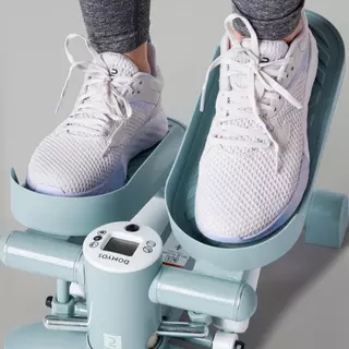 Decathlon Mini Stepper Ms100 เครื่องออกกำลังกายแบบสเต็ปขนาดเล็กรุ่น Ms100 - Blue
