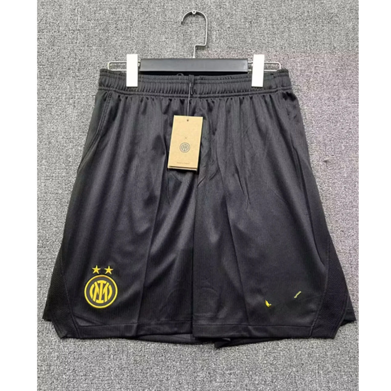 2026 2027 Inter Milan Home Black Soccer Shorts กางเกงฟุตบอลใหม่