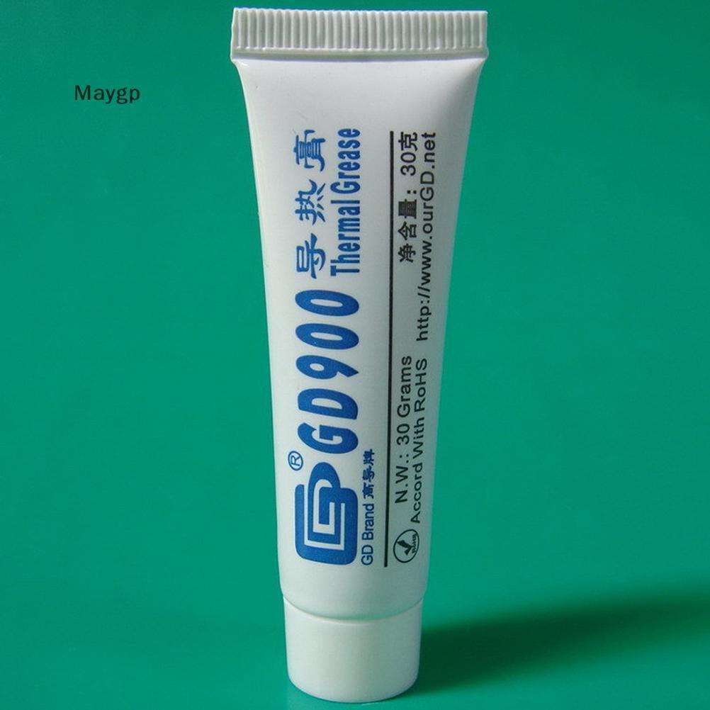 Maygp GD900 จาระบีนําความร้อนวางซิลิโคนพลาสเตอร์ระบายความร้อนสําหรับ CPU gp