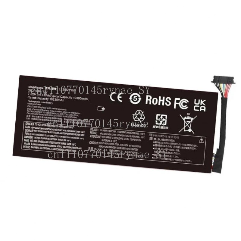 81Wh แบตเตอรี่ความจุสูง L23M2PK0 L23C2PK0 สําหรับ Lenovo Legion go 8APU1 L23B2PK0 L23L2PK0