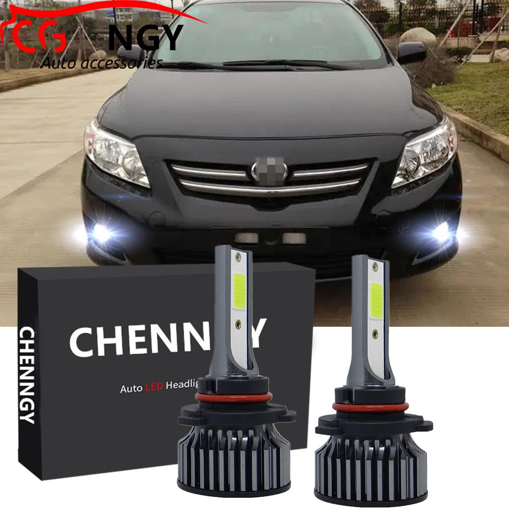 สําหรับ Toyota Corolla ALTIS 2007 2008 2009 2010 2011 - 6000K Combo LED ไฟตัดหมอกหน้าชุดหลอดไฟหมอก B