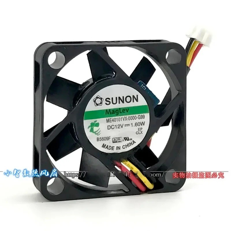 สําหรับ Sunon ME40101VX-0000-G99 40 มม.4010 40*40*10 มม.Slim DC12V 1.60W mini axial case พัดลมระบายค