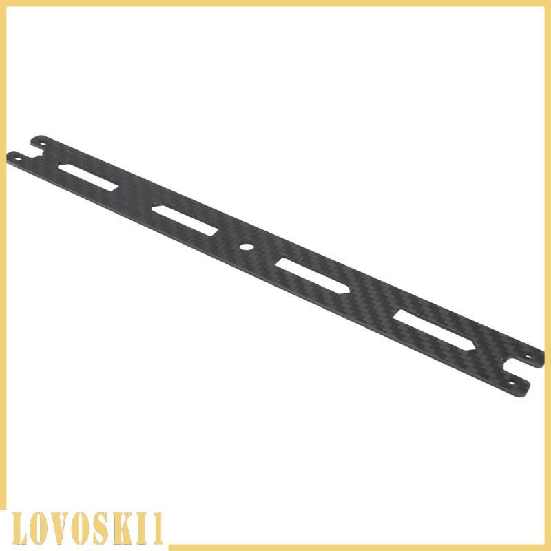 [Lovoski1] คาร์บอนไฟเบอร์ด้านบนสําหรับติดตั้งอะไหล่ถาดอุปกรณ์เสริมอะไหล่น้ําหนักเบา: 10 RC รถ TT02B 