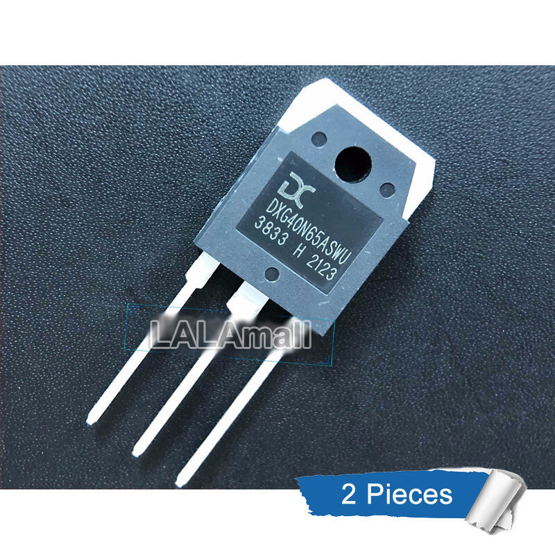 2 ชิ้น DXG40N65ASWU TO-3P 40N65 40A/650V IGBT ทรานซิสเตอร์ใหม่