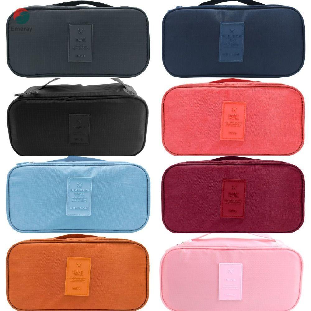 EMERAY Travel Bra Bag Large Capacity Travel Accessories Home Organization Lingerie