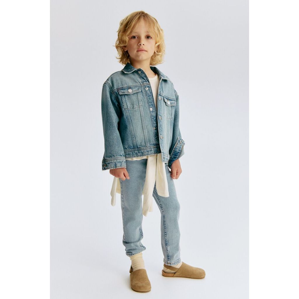 H&M(เอชแอนด์เอ็ม) กางเกงยีนส์ทรงสลิมเนื้อผ้ายืดพิเศษ Boys Superstretch Slim Fit Jeans 1089266_10