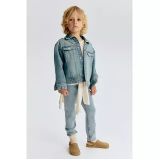 H&M(เอชแอนด์เอ็ม) กางเกงยีนส์ทรงสลิมเนื้อผ้ายืดพิเศษ Boys Superstretch Slim Fit Jeans 1089266_10