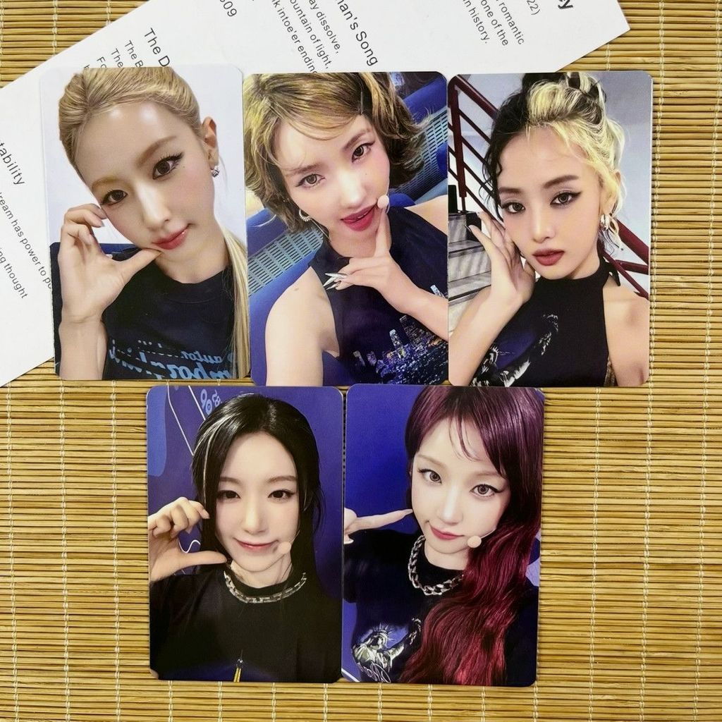 I-dle MINI9 ms1.0 Bonus Card การ์ดอย่างเป็นทางการของแท้