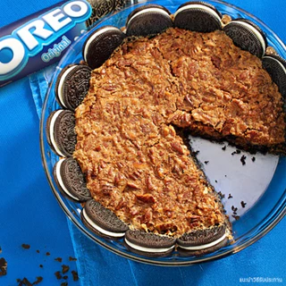[แพ็ค 6 ห่อ] Oreo Chocolate โอรีโอ คุกกี้แซนวิชรสช็อคโกแลตสอดไส้ครีมรสช็อกโกแลต 105g