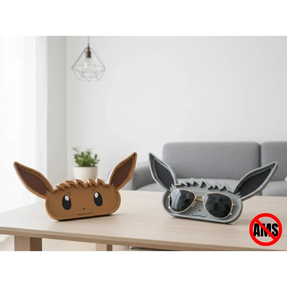 [Meow.sensei] กรอบแว่นตา Eevee- (AMS-No AMS)