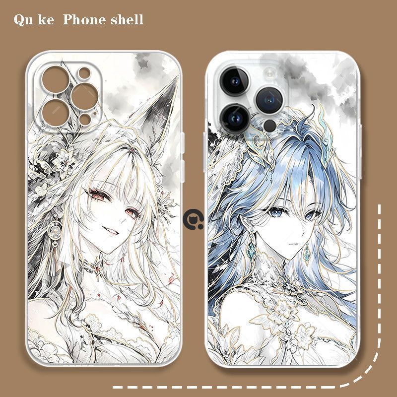 Wuthering Waves/Qingxiao/Hsin/Qingxiao Waves เคสโทรศัพท์เหมาะสําหรับ iPhone/Uyu