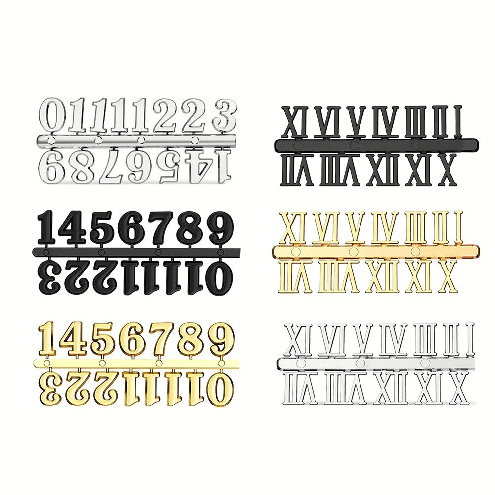 【iTools】Numerals Parts Gold Replacement Parts Roman Numerals Beautify DecorationHot Sale
