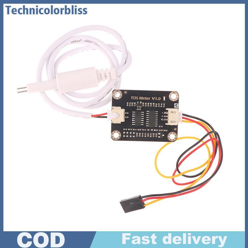 Tcbs TDS Sensor เซ็นเซอร์การนําไฟฟ้าสําหรับการตรวจจับของเหลวโมดูลตรวจสอบคุณภาพน้ํา DIY TDS ออนไลน์ M